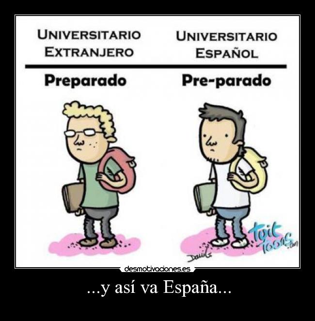 ...y así va España... -