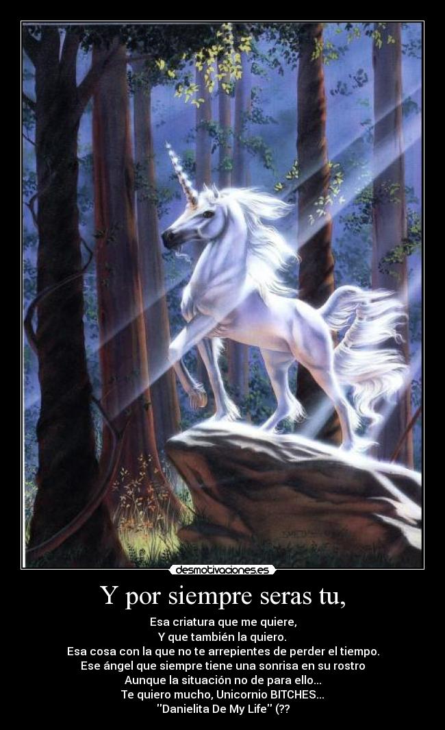 Y por siempre seras tu, - 