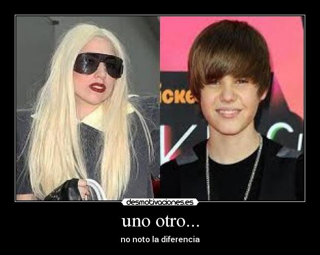 uno otro... - no noto la diferencia