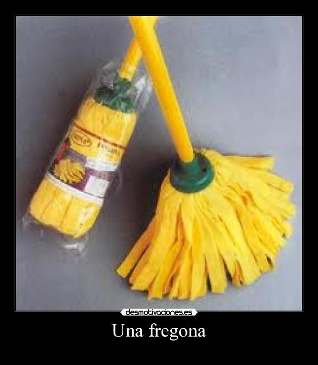 Una fregona - 