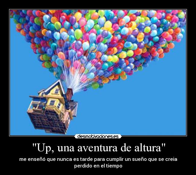 Up, una aventura de altura - 