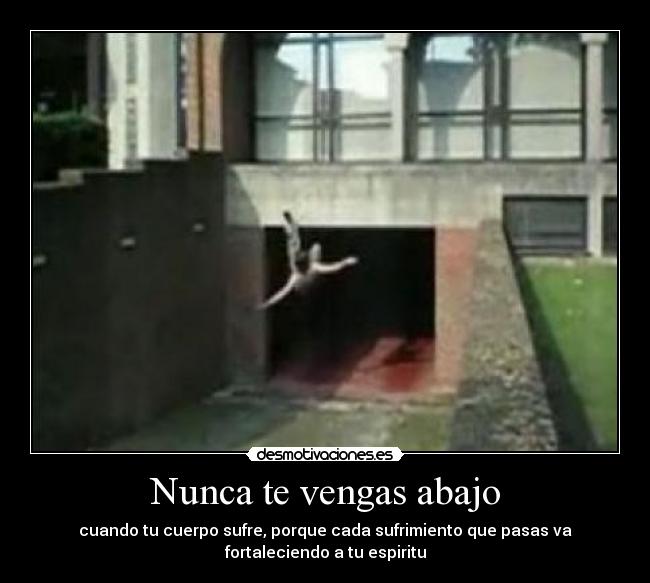 carteles caidas parkour desmotivaciones