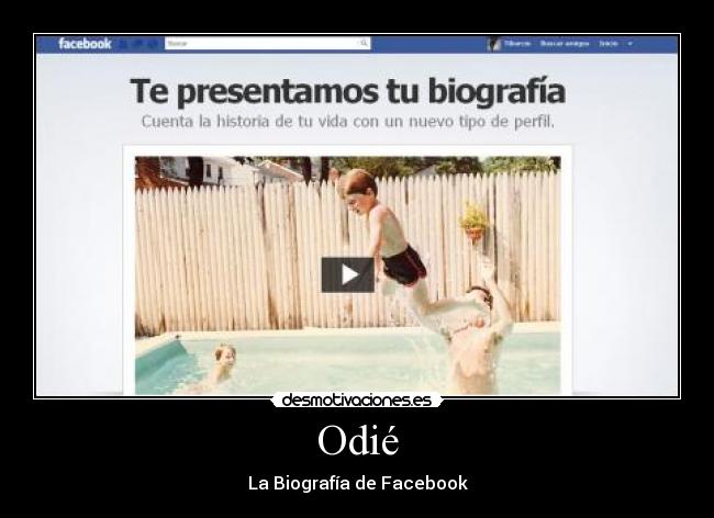 Odié - La Biografía de Facebook