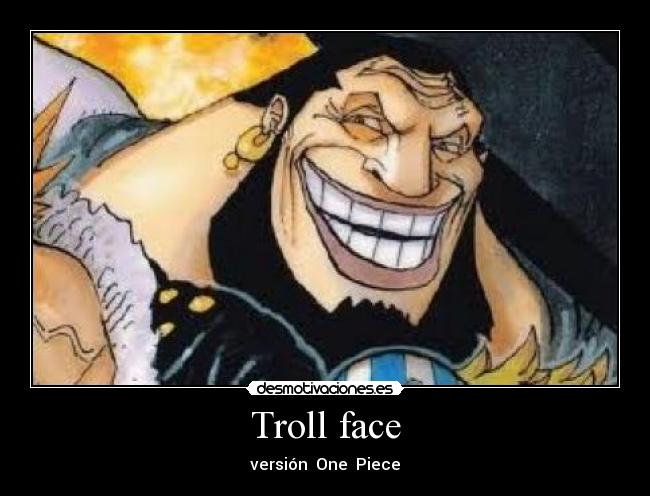 Troll face - versión  One  Piece