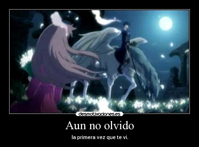 Aun no olvido -