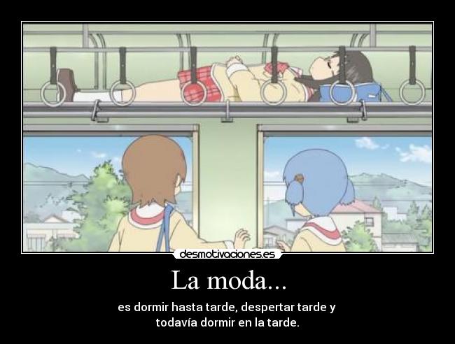 carteles nichijou quisiera hacer eso pero trabajo everyday desmotivaciones