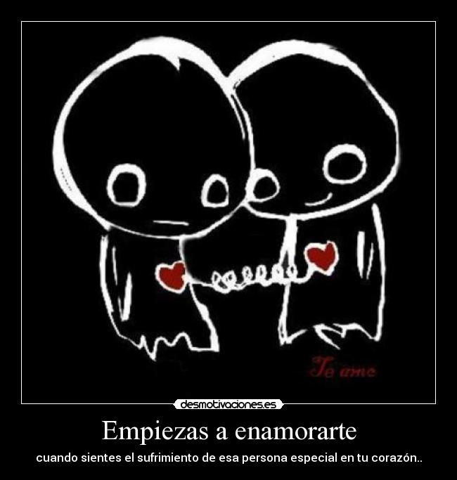 Empiezas a enamorarte - 