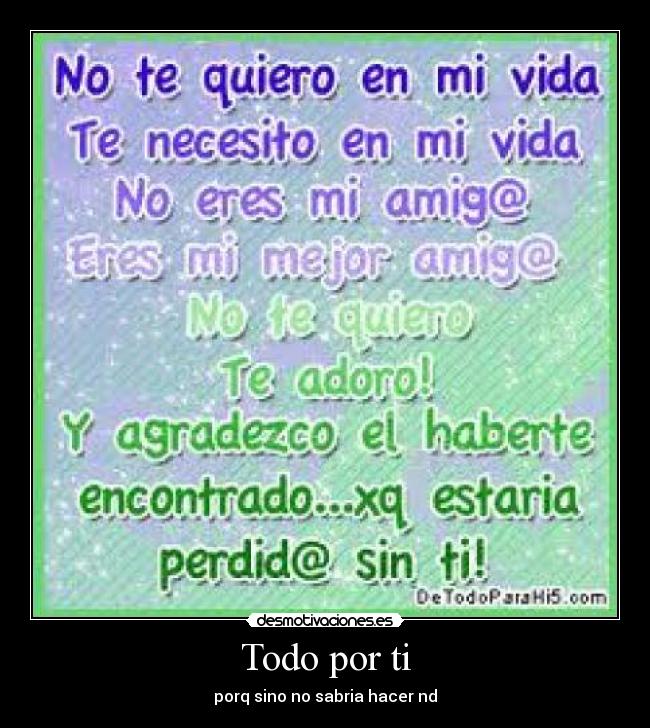 Todo por ti - 