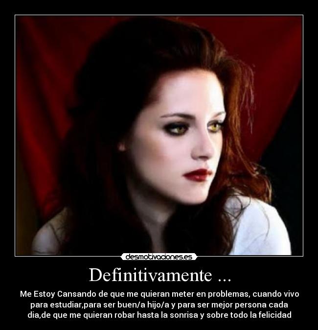 Definitivamente ... - 