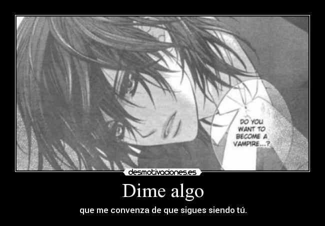 Dime algo - 