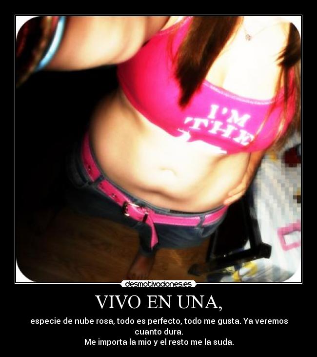 VIVO EN UNA, - 