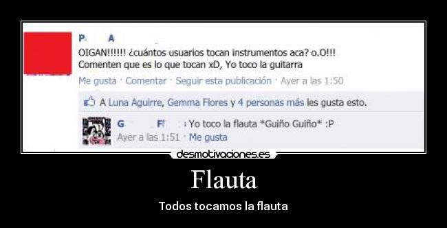 Flauta - Todos tocamos la flauta