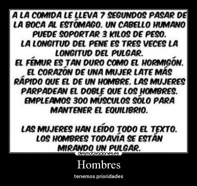 Hombres - 