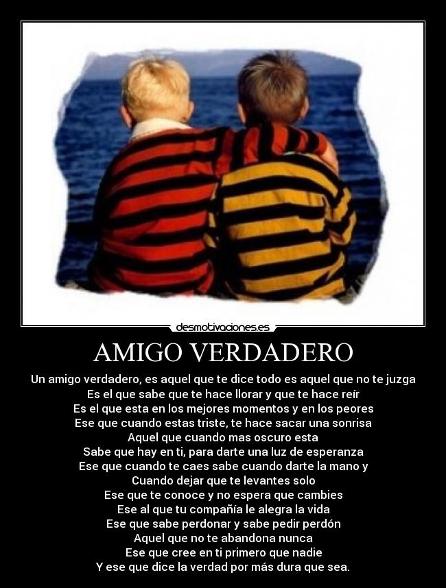 AMIGO VERDADERO -