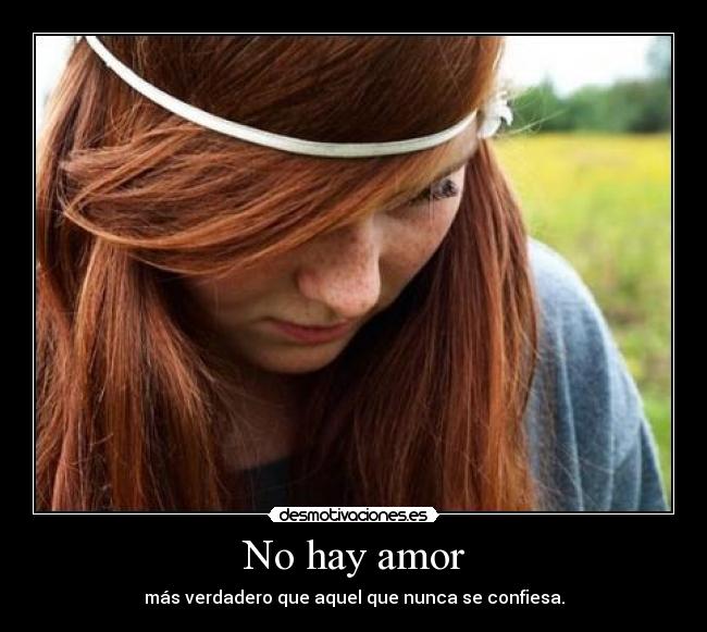 No hay amor - 