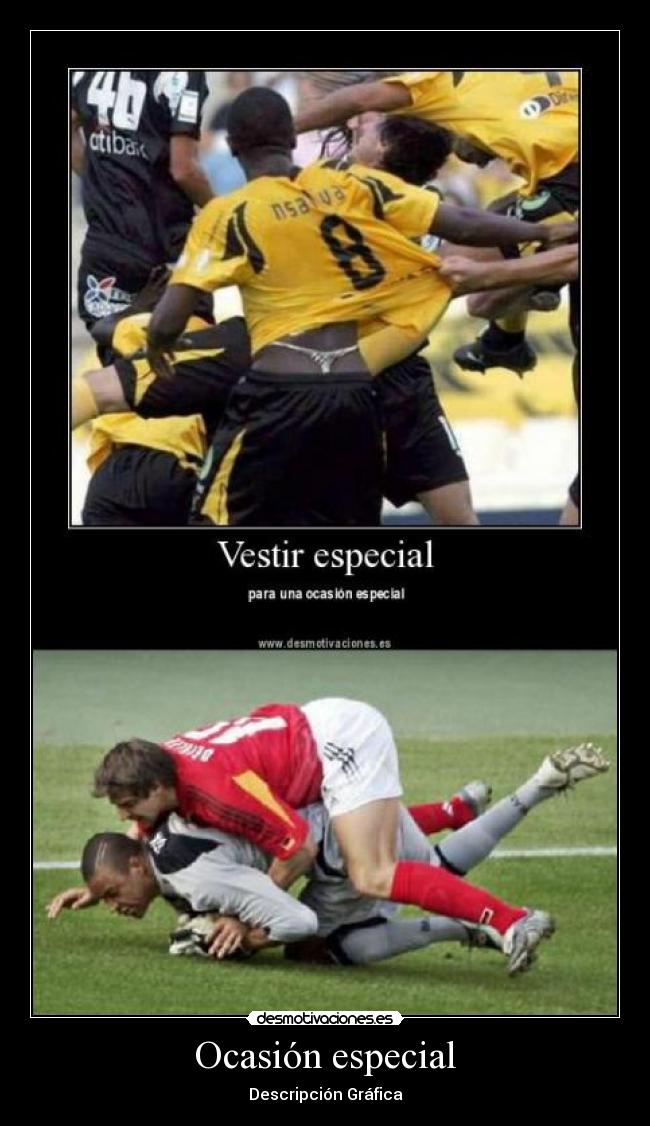 Ocasión especial - Descripción Gráfica