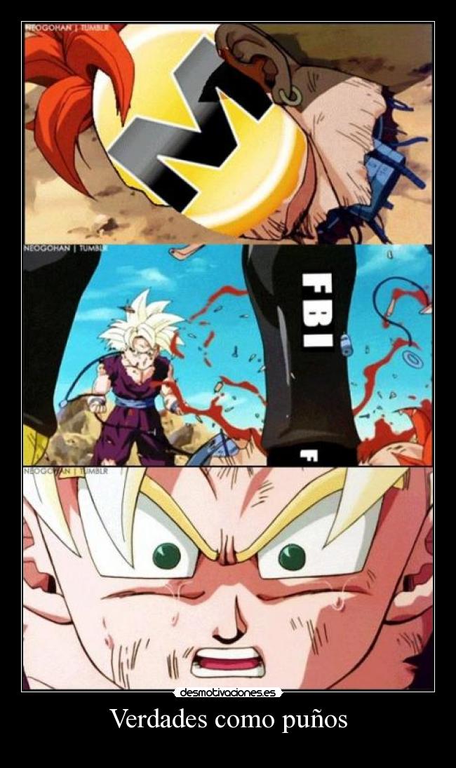 Verdades como puños -