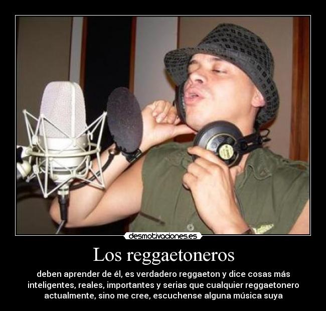 Los reggaetoneros -