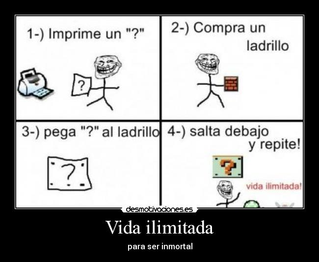 Vida ilimitada - para ser inmortal