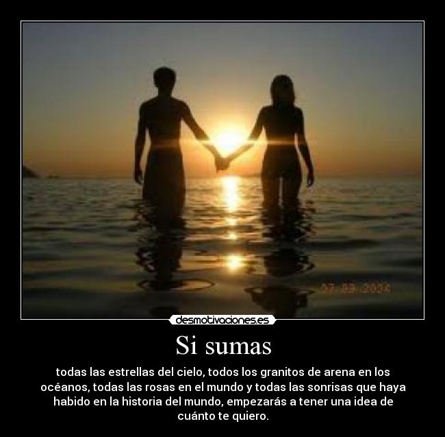 Si sumas - 