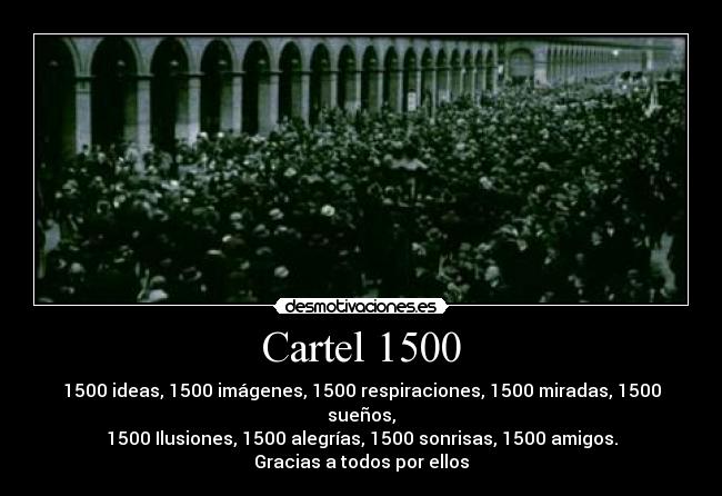 Cartel 1500 - 