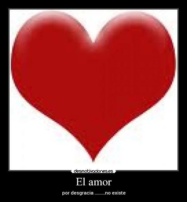 El amor -