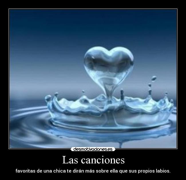 Las canciones - favoritas de una chica te dirán más sobre ella que sus propios labios.