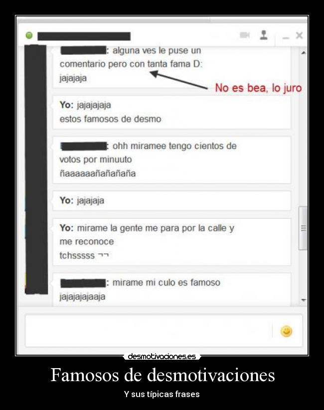 Famosos de desmotivaciones - Y sus típicas frases