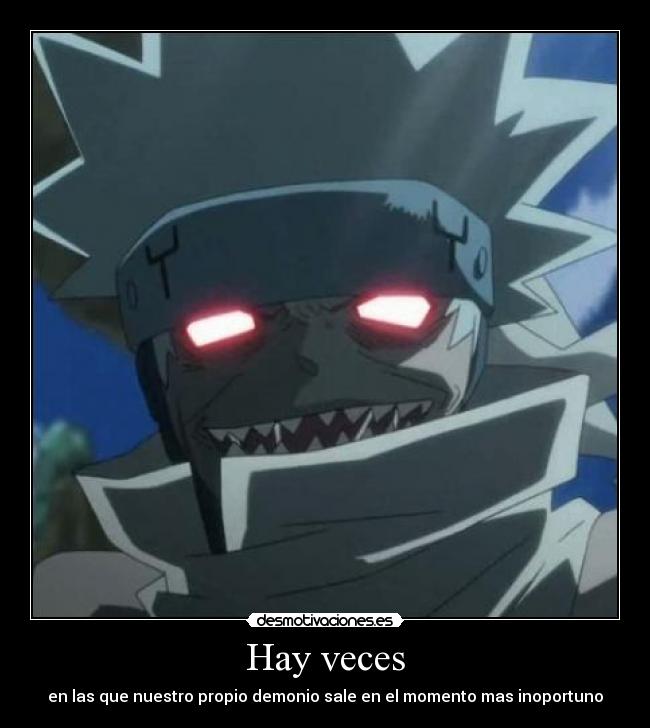 Hay veces -