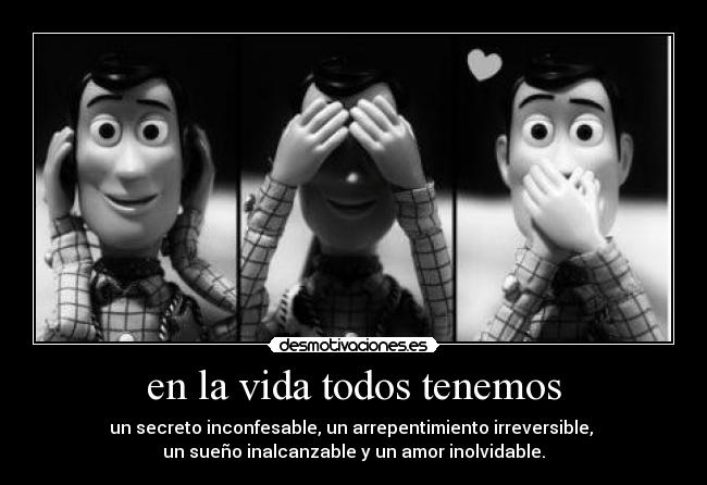 en la vida todos tenemos -