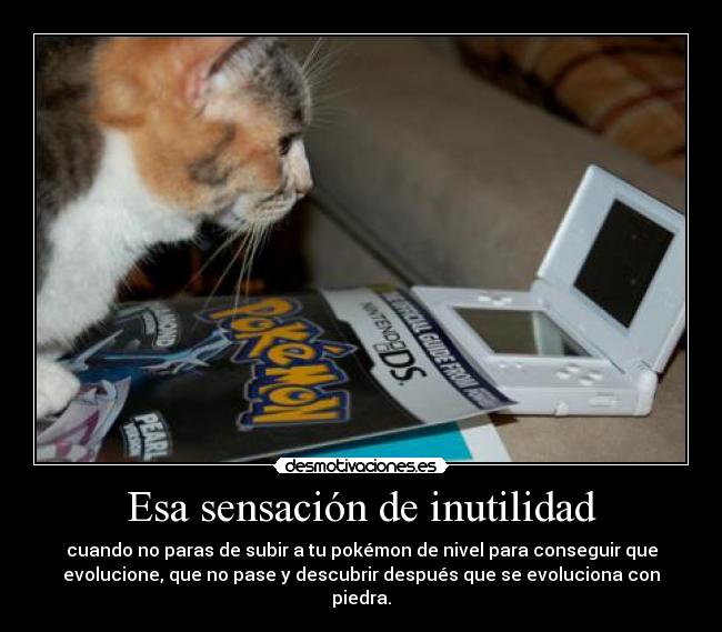 Esa sensación de inutilidad - 