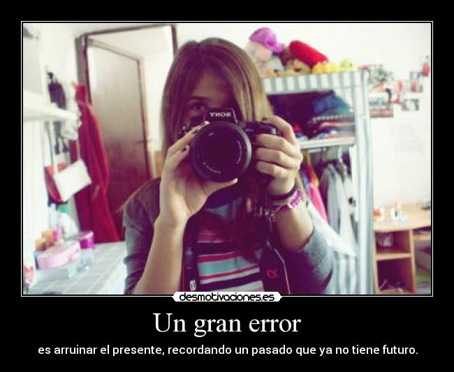 Un gran error -