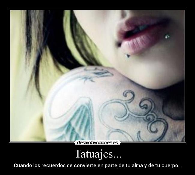 carteles tatuajes tatuajes desmotivaciones