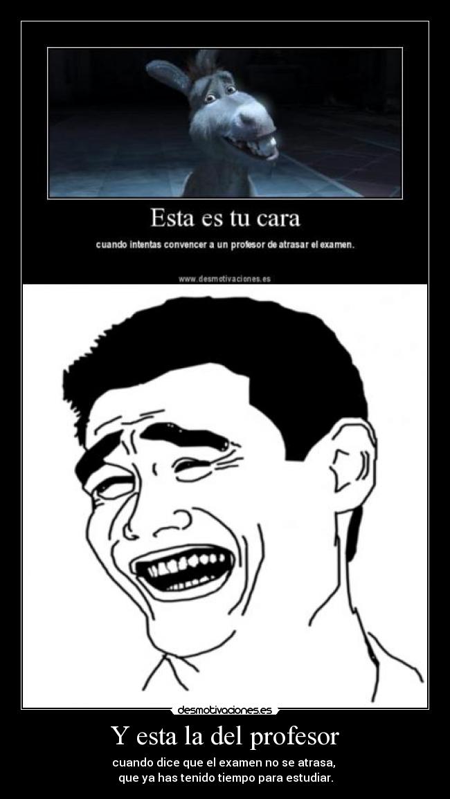 Y esta la del profesor - 