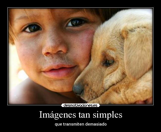Imágenes tan simples -