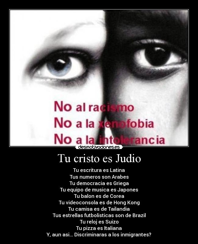 carteles xenofobia discriminacion desmotivaciones