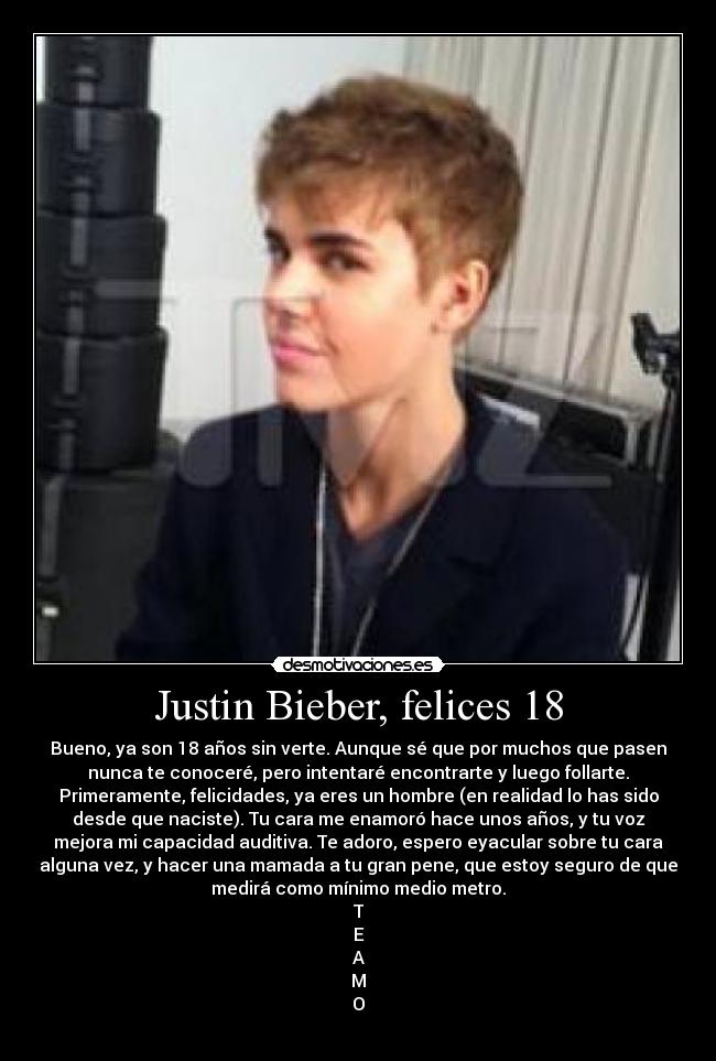 Justin Bieber, felices 18 - 