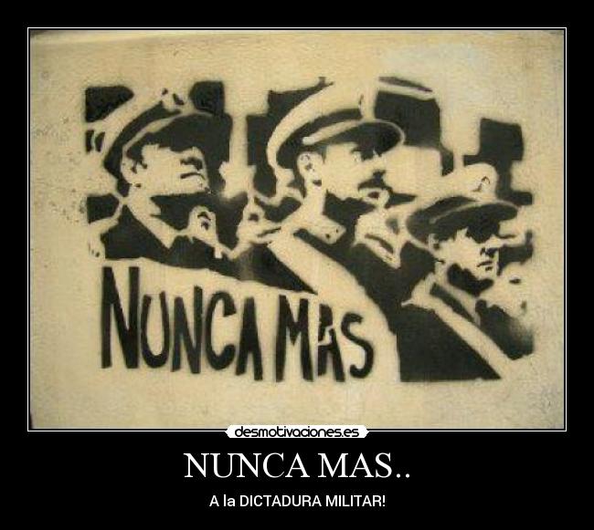 NUNCA MAS.. - 