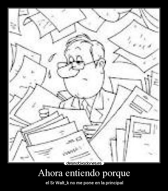 Ahora entiendo porque - el Sr Walt_k no me pone en la principal