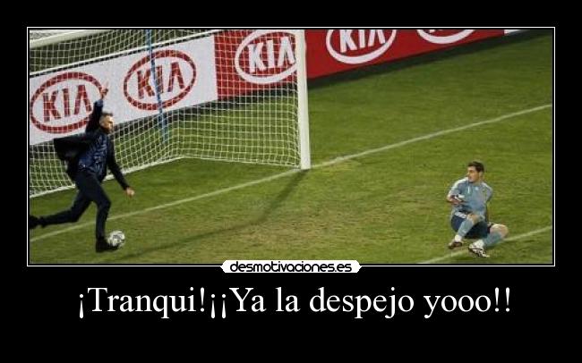 carteles mou salva porteria casillas con buen despeje desmotivaciones