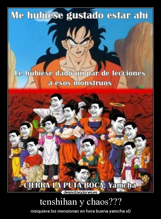 tenshihan y chaos??? -