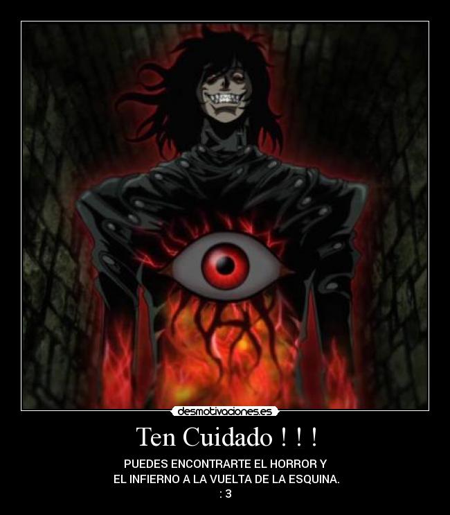 carteles alucard hellsing provoques vampiro conde mas destructor todos desmotivaciones