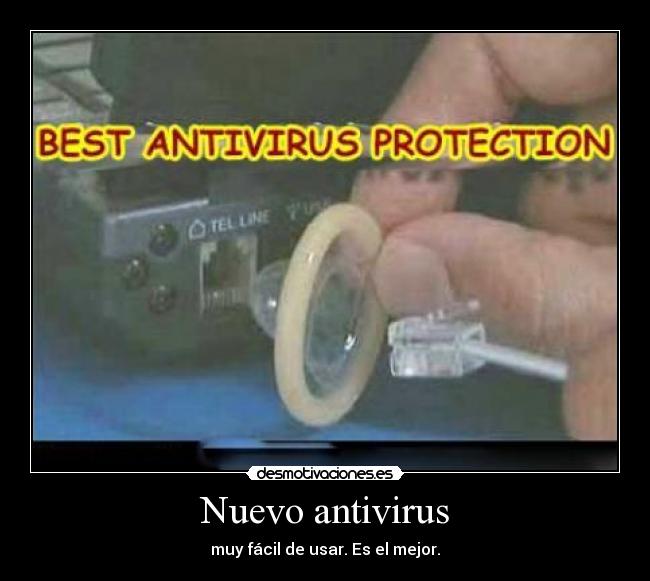 Nuevo antivirus - muy fácil de usar. Es el mejor.