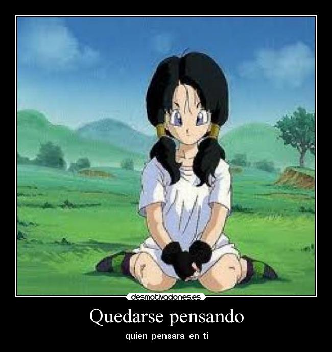 Quedarse pensando -