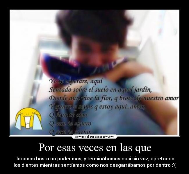 carteles por esas veces las que desmotivaciones