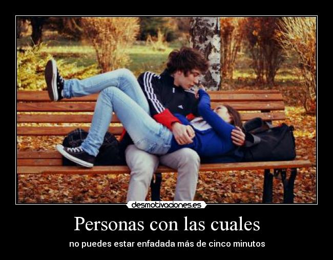 Personas con las cuales -