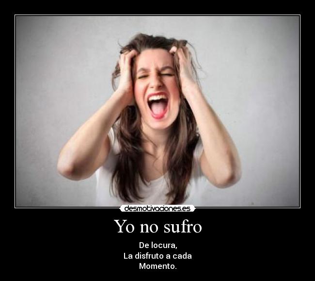 Yo no sufro -