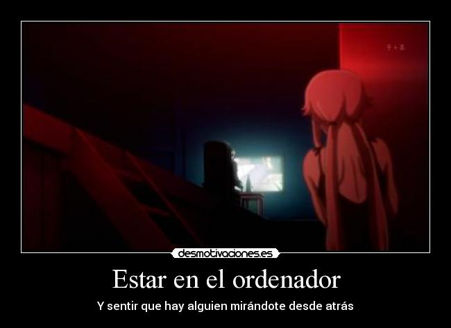 Estar en el ordenador - 