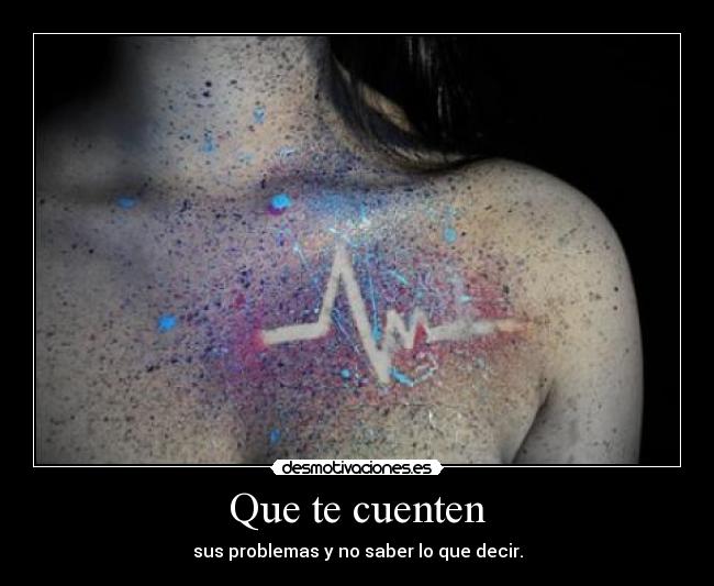 Que te cuenten -
