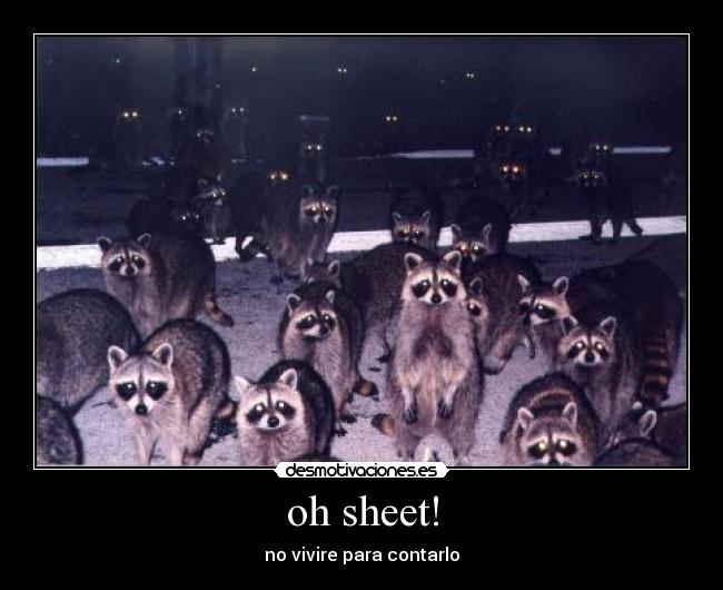 oh sheet! - 